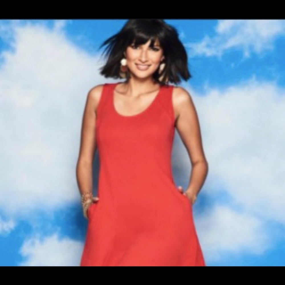 Red dress